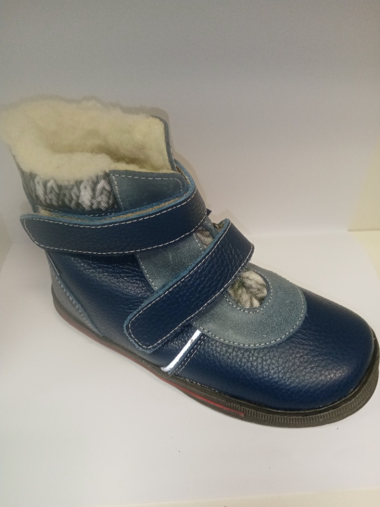 Dětská zimní obuv  Pegres 1702 modrá